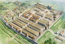 Birdoswald Roman Fort, c3rd century, (c1990-2010). Artist: Philip Corke