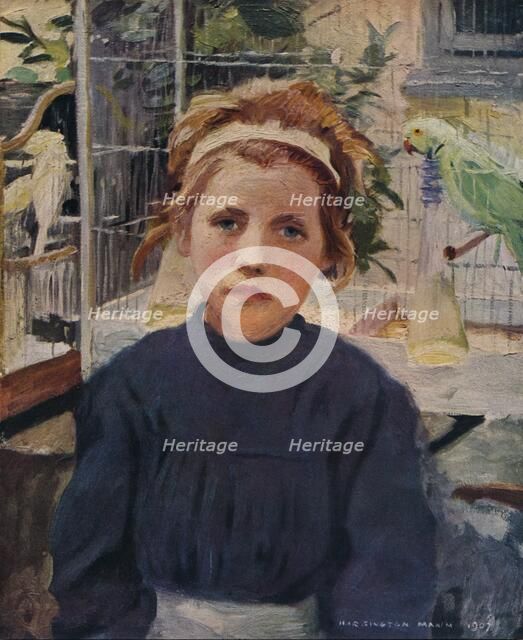 'Birdcages', 1907 (1935). Artist: Harrington Mann.