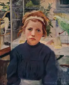 Birdcages 1907 (1935). Artist: Harrington Mann