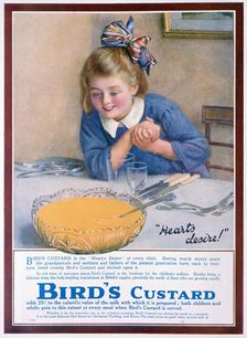 Bird's Custard advert, 1922