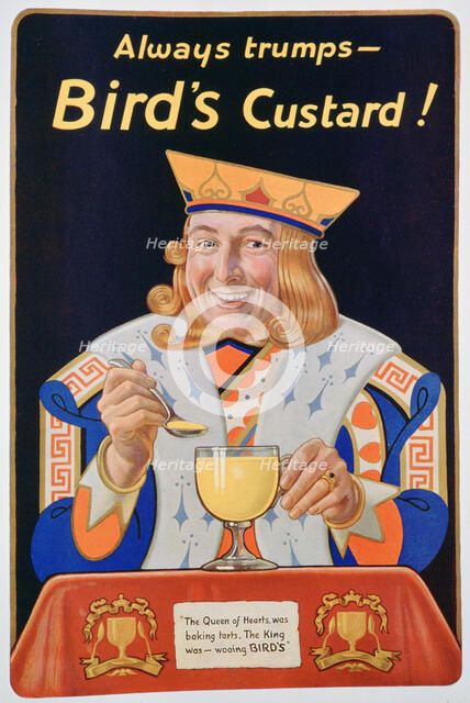 Bird's Custard advert, 1927. Artist: Unknown