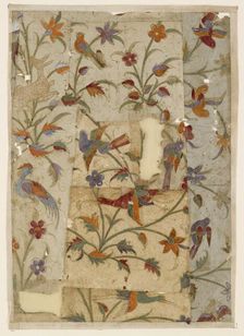 Birds and flowers, 17th century