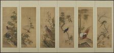Birds and flowers, Edo period, 18th century. Creator: Unknown