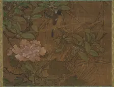 Birds and Flowers, mid-1400s-early 1500s. Creator: Sessh? T?y? (Japanese, 1420-1506), attributed to