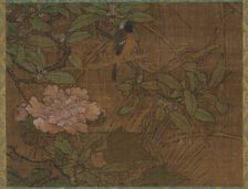 Birds and Flowers, mid-1400s-early 1500s. Creator: Sessh? T?y? (Japanese, 1420-1506), attributed to
