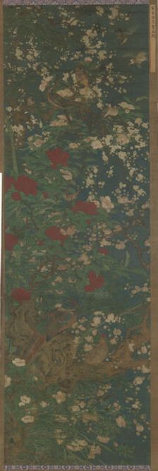 Birds and flowers, Ming dynasty, 15th-16th century. Creator: Unknown