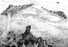 Bird's-eye view of Chefoo Harbour, 1895. Creator: Carl Hentschel