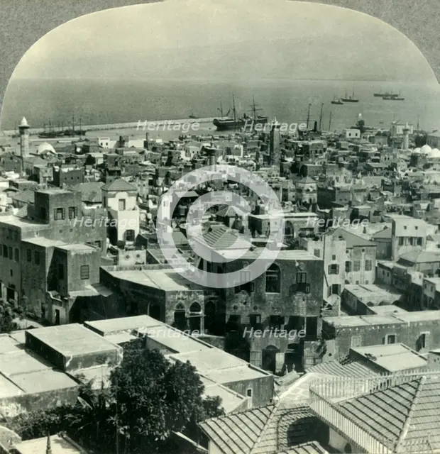 'Birds-eye View of Beyrouth, Syria', c1930s. Creator: Unknown.