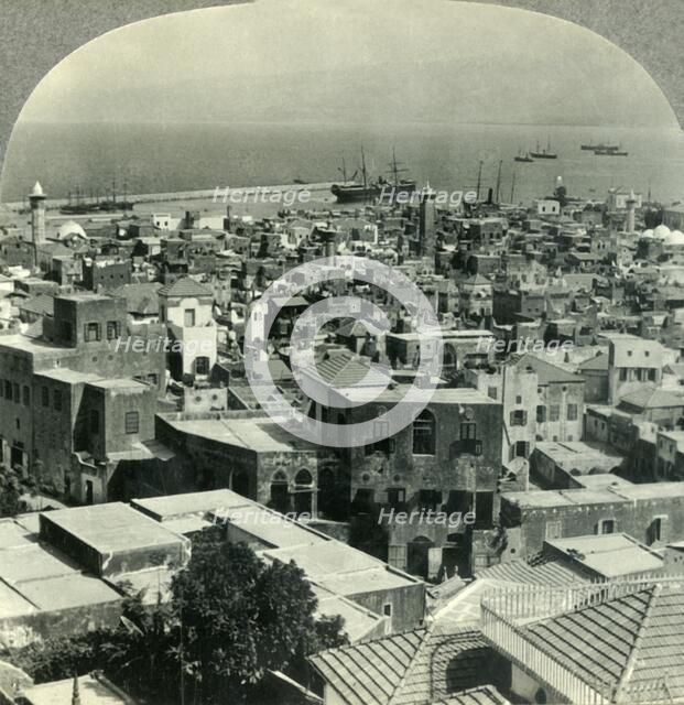 'Birds-eye View of Beyrouth, Syria', c1930s. Creator: Unknown.