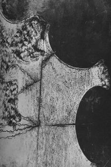 Bird's-Eye View of the Coast of Italy, North of Terracina c1480 (1945). Artist: Leonardo da Vinci