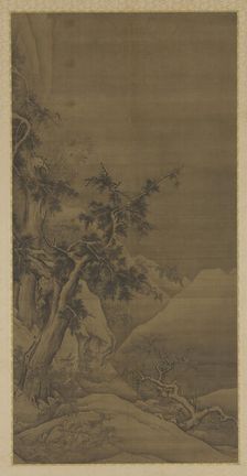 Birds in Wintry Trees, 16th-17th century. Creator: Unknown