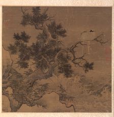 Birds on a Tree above a Cataract, 1127-1279. Creator: Li Di (Chinese, c. 1100-c. 1192)