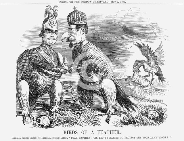 'Birds of a Feather', 1859. Creator: Unknown.