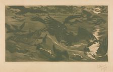 Birds of Prey, 1893. Creator: Victor Emile Prouvé (French, 1858-1943)