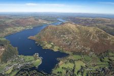Birk Fell and Ullswater looking north east, Glenridding, Cumbria, 2024. Creator: Robyn Andrews