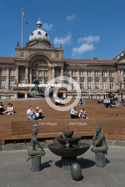 Birmingham, Town Hall, B'ham, 2009. Creator: Ethel Davies.