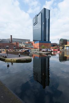 Birmingham, Canal, B'ham, 2009. Creator: Ethel Davies