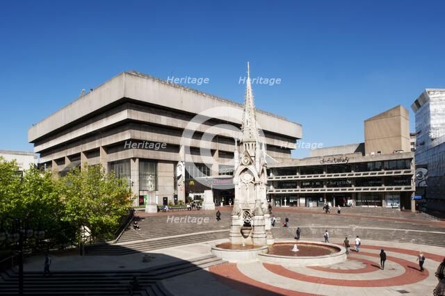 Birmingham Central Library, Chamberlain Square, Birmingham, West Midlands, 2011. Artist: James O Davies.