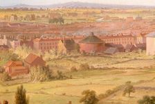 Birmingham from the Dome of St Philip's Church in 1821. Creator: Samuel Lines