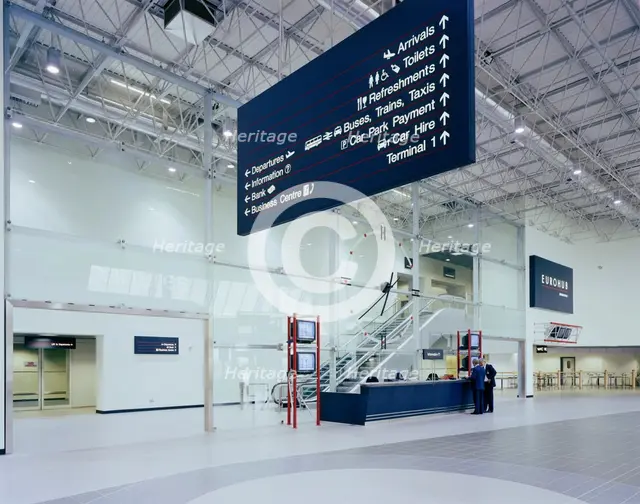 Birmingham International Airport, Eurohub, Elmdon, Birmingham, Bickenhill, Solihull, 17/07/1991. Creator: Unknown.