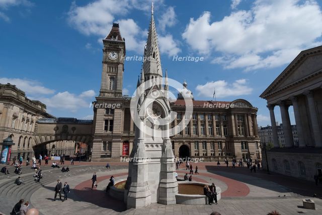 Birmingham, nr Town Hall, B'ham, 2009. Creator: Ethel Davies.