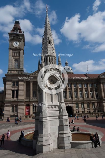Birmingham, nr Town Hall, B'ham, 2009. Creator: Ethel Davies.