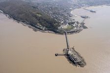Birnbeck Pier, Weston Super Mare, Somerset, 2018. Creator: Historic England Staff Photographer
