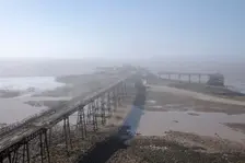 Birnbeck Pier, Birnbeck Island, Weston-Super-Mare, Somerset, 2018. Creator: Steven Baker