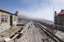 Birnbeck Pier, Birnbeck Island, Weston-Super-Mare, Somerset, 2018. Creator: Steven Baker