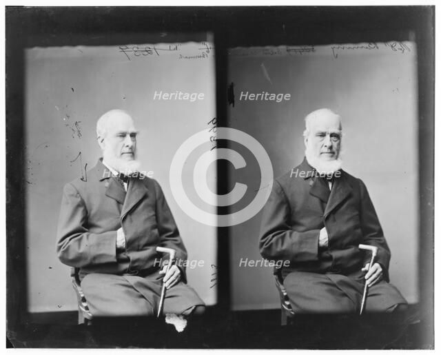 Birney, Rev. D. (Baptist Missionary to Burma), between 1865 and 1880. Creator: Unknown.