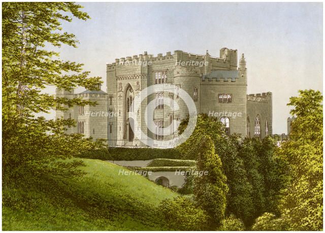 Birr Castle, Count Offaly, Ireland, home of the Earl of Rosse, c1880. Artist: Unknown