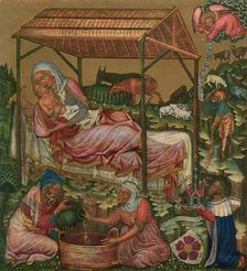 Birth of Christ c1350 (1955). Artist: Master of the Vyssi Brod Altar