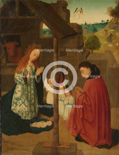 Birth of Christ, c.1490-c.1500. Creator: Master of Brunswick.