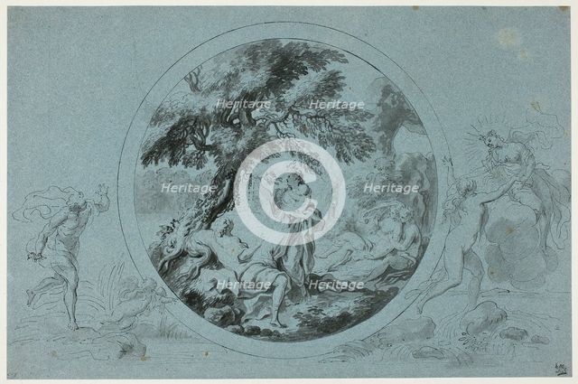Birth of Adonis, 1775/1785. Creator: Giovanni Battista Cipriani.