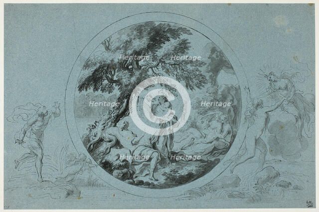 Birth of Adonis, 1775/1785. Creator: Giovanni Battista Cipriani.