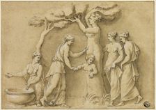 Birth of Adonis, n.d. Creator: Unknown