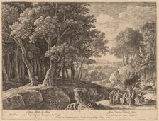 Birth of Adonis. Creator: Herman van Swanevelt