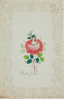 Birth of Love (Valentine), c. 1850. Creator: Unknown