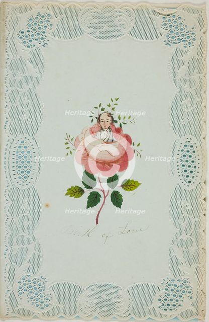 Birth of Love (Valentine), c. 1850. Creator: Unknown.