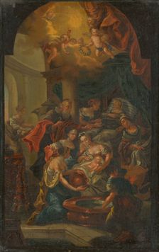 Birth of Saint John, 1770-1790. Creator: Unknown