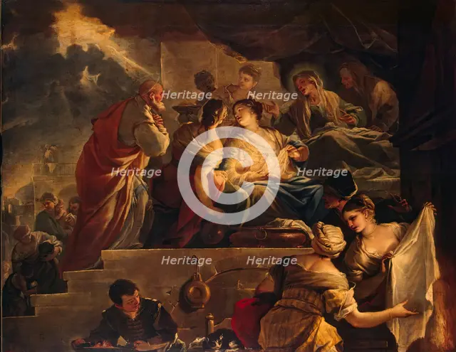 Birth of St John the Baptist, 1674. Creator: Luca Giordano.