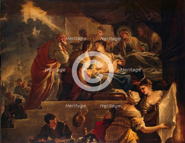 Birth of St John the Baptist, 1674. Creator: Luca Giordano.