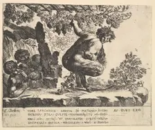 Birth of the Satyrs, 1610-42. Creator: Pierre Brebiette