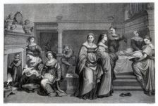 Birth of the Virgin 1514 (1870). Artist: E Thomas