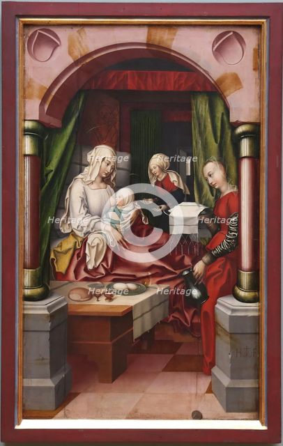 Birth of the Virgin, 1512. Creator: Hans Fries.