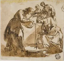 Birth of the Virgin, n.d. Creator: Francesco Allegrini
