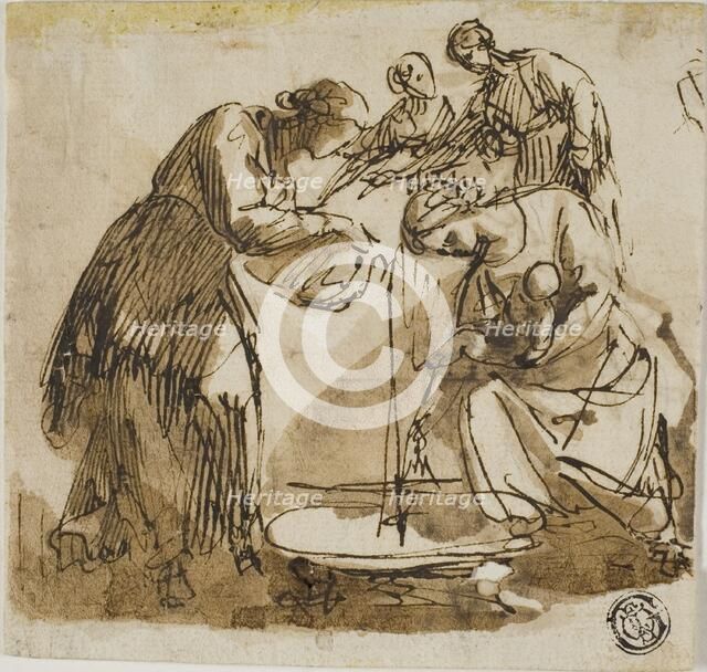 Birth of the Virgin, n.d. Creator: Francesco Allegrini.