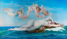 Birth of Venus 1863. Artist: Alexandre Cabanel