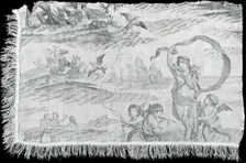 Birth of Venus (Furnishing Fabric), England, 1800/05. Creator: Unknown