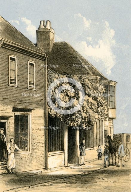 'Birth Place of Dr. Watts', c1861.  Creator: Unknown.